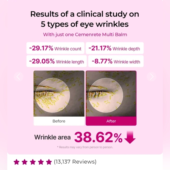 Dr Melaxin Cemenrete Calcium Multi Balm Wrinkle Core Stick NEW Undereyes Neck - Picture 5 of 8